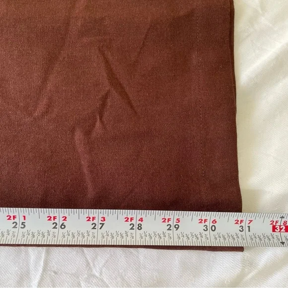 NWOT Never worn Willet Women’s 55% Linen 45% Cotton Brown pants Size 2XL - Picture 8 of 10